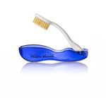 Mouthwatchers Blue travel toothbrush 